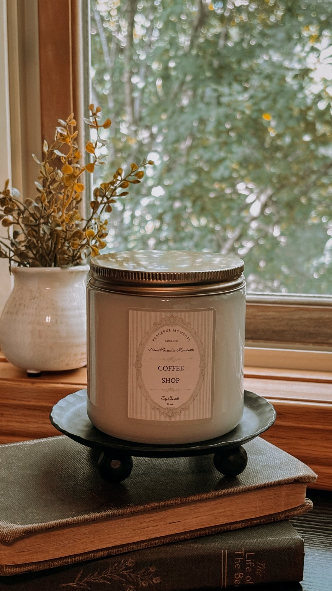 Vintage Fall Collection - Coffee Shop 14 oz Soy Candle