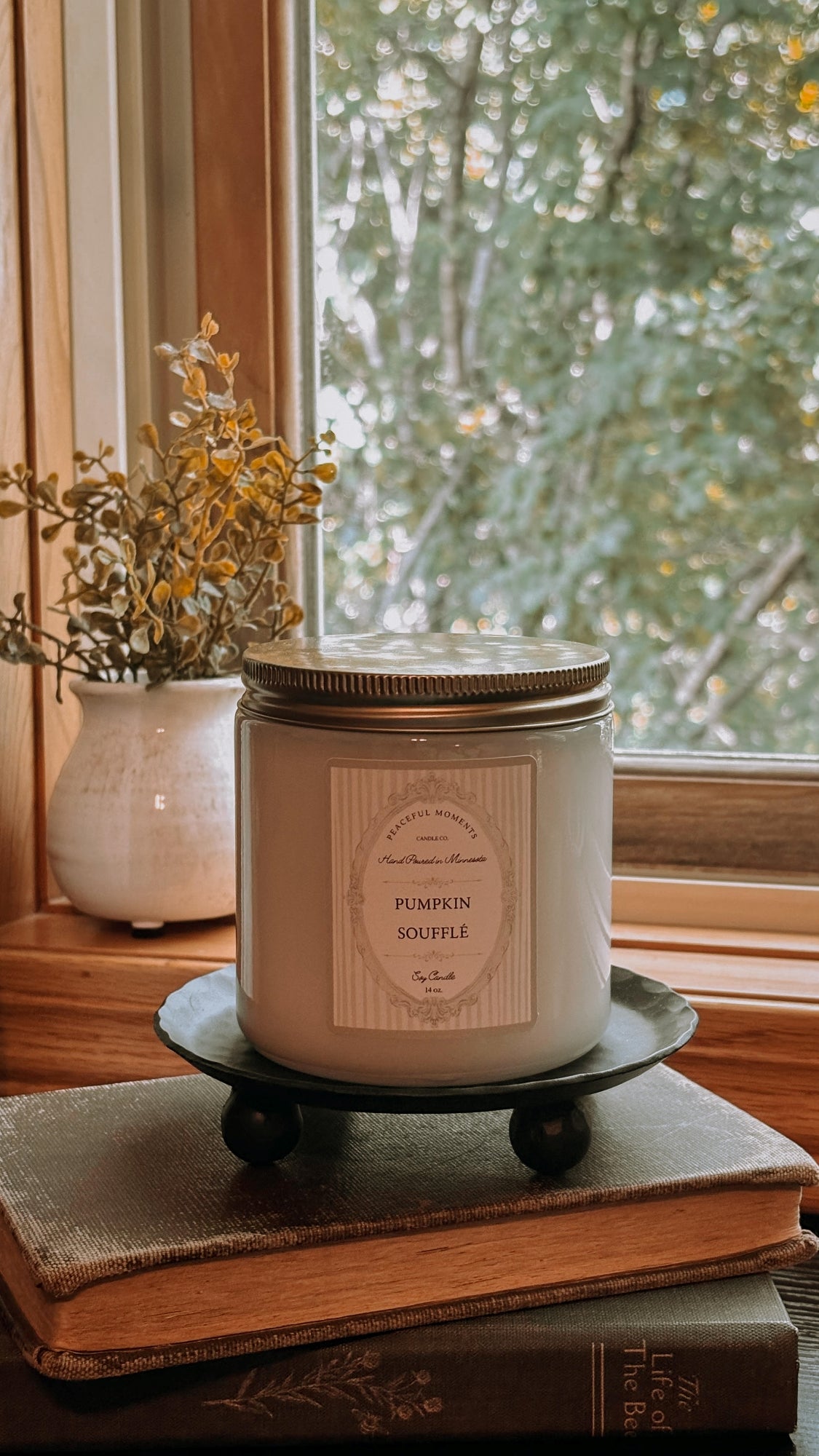 Vintage Fall Collection - Pumpkin Soufflé 14 oz Soy Candle