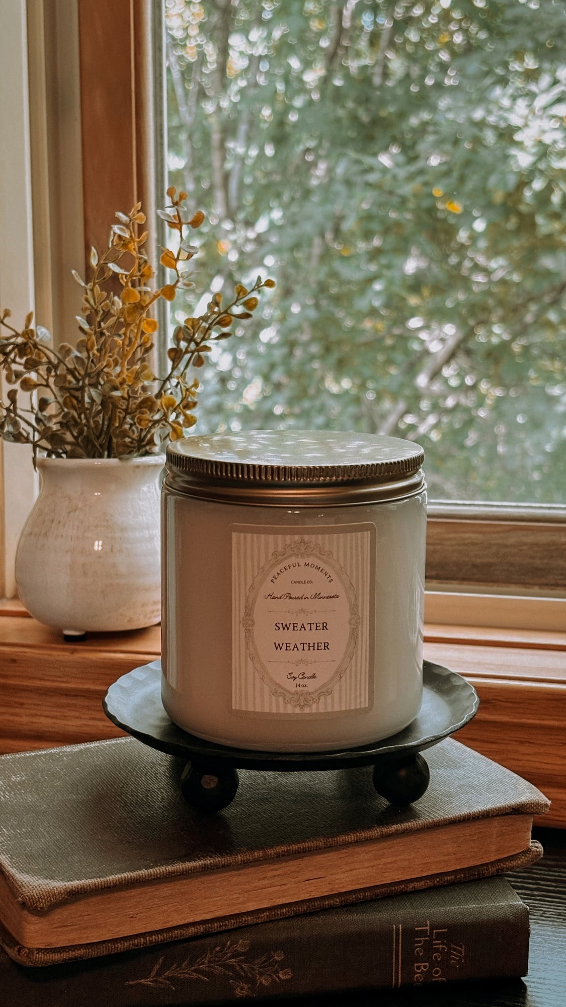 Vintage Fall Collection - Sweater Weather 14 oz Soy Candle