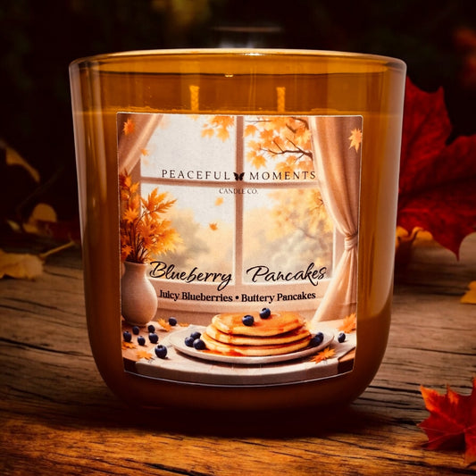 Fall Collection: Blueberry Pancakes 11 oz Soy Candle